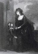 James Caldwall Sarah Siddons as Isabella oil painting artist